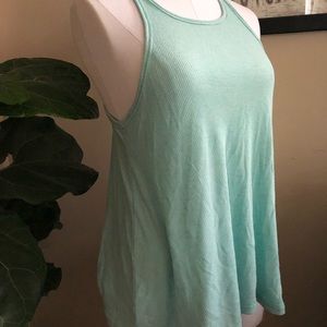 Free People Movement tank Aqua S NWOT *trade